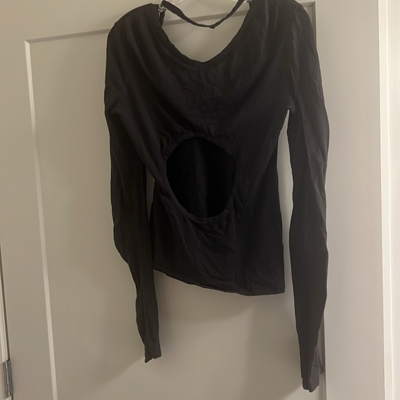 Gianfranco Ferre open back long sleeve top - Picture 6 of 6